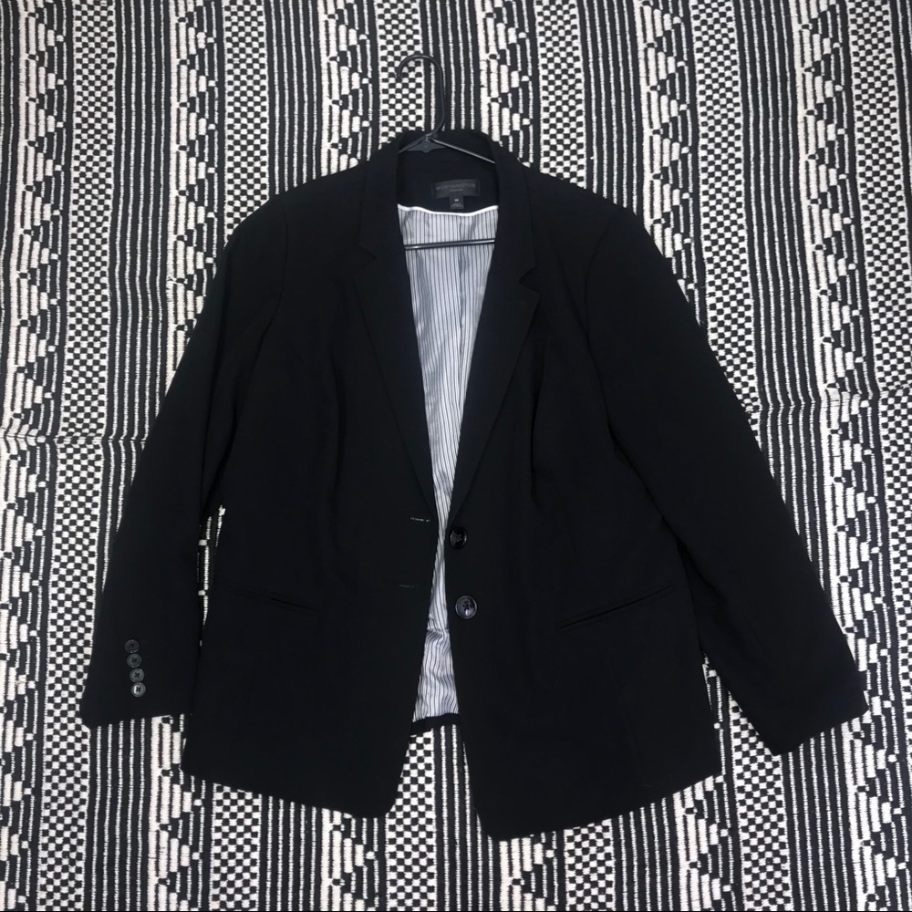 Worthington Woman Black Blazer